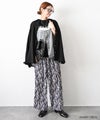 HUMS｜総柄ワイドパンツ [[C-5134]][C]