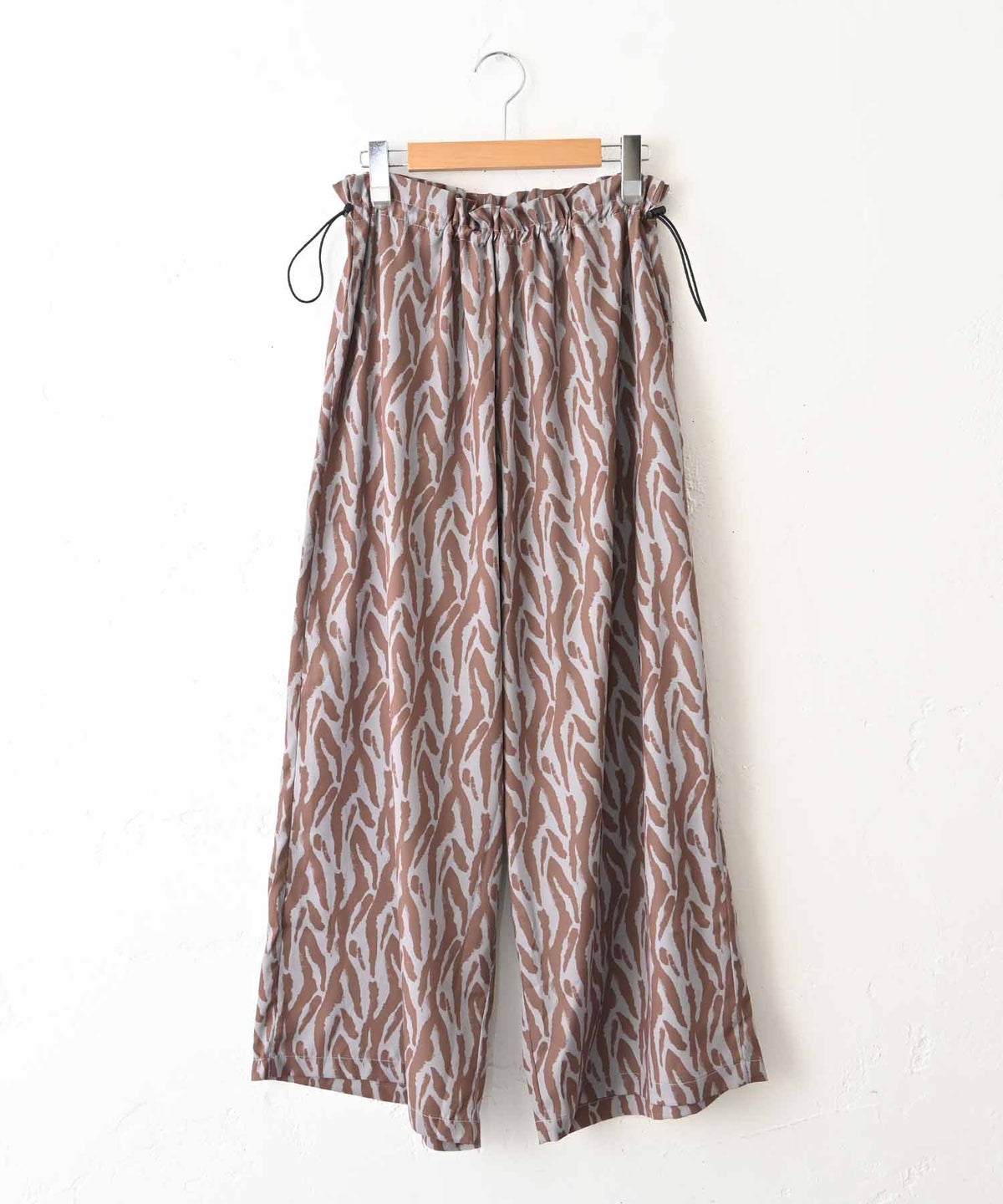 HUMS｜総柄ワイドパンツ [[C-5134]][C]