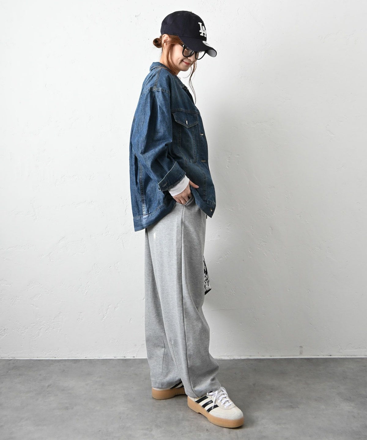 HUMS｜デニムオーバーシャツジャケット [[HUM-085]][C]