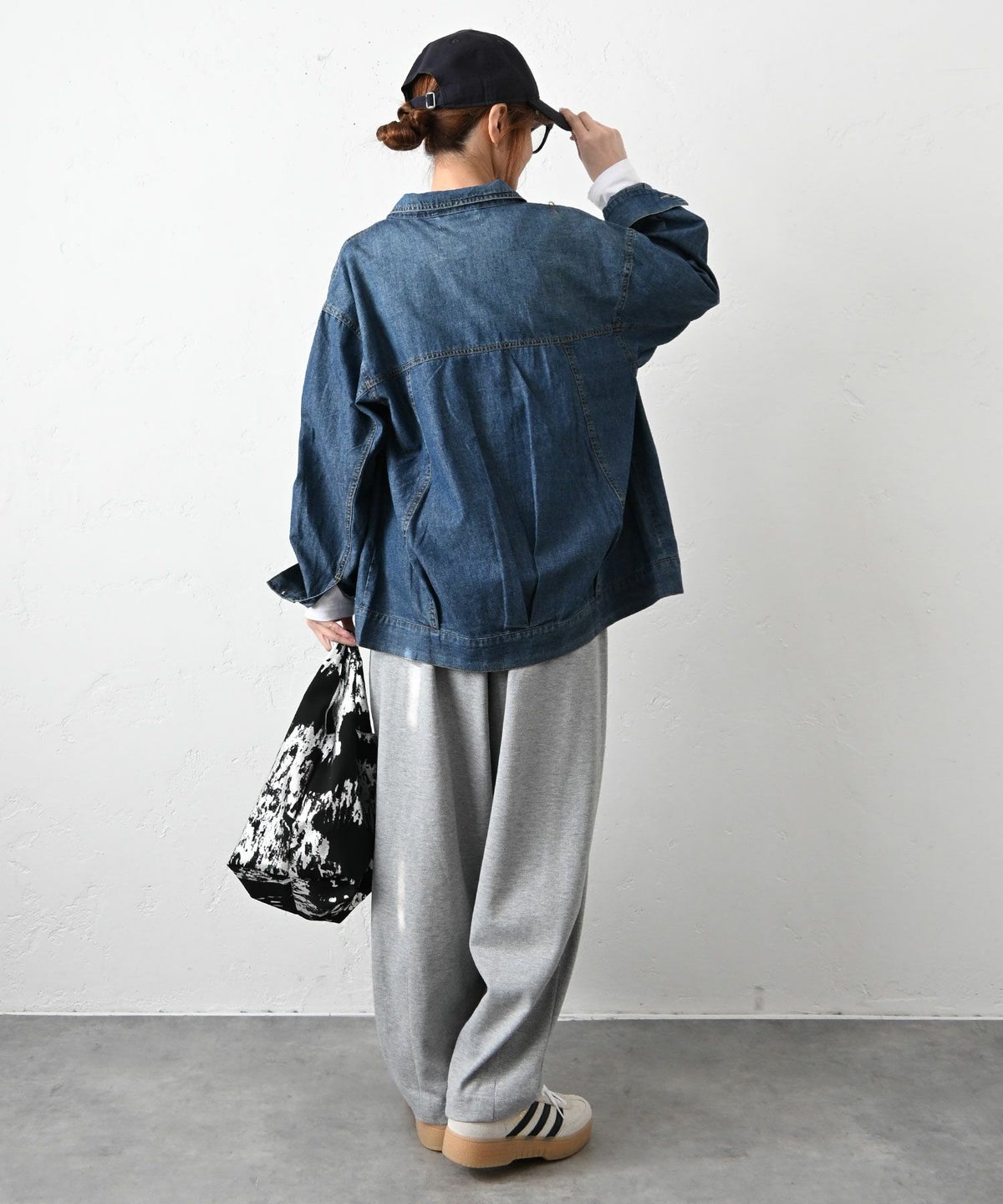 HUMS｜デニムオーバーシャツジャケット [[HUM-085]][C]