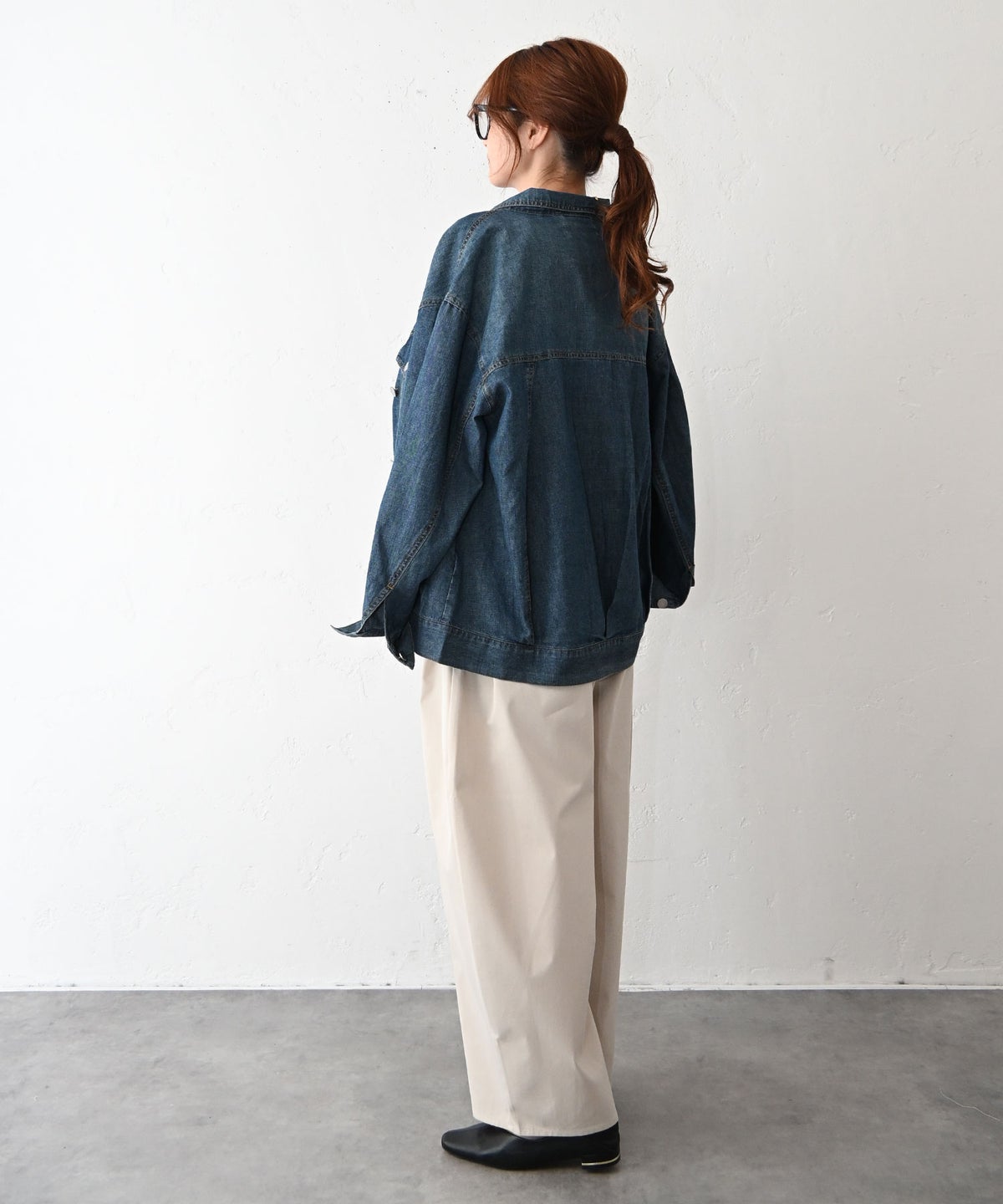 HUMS｜デニムオーバーシャツジャケット [[HUM-085]][C]