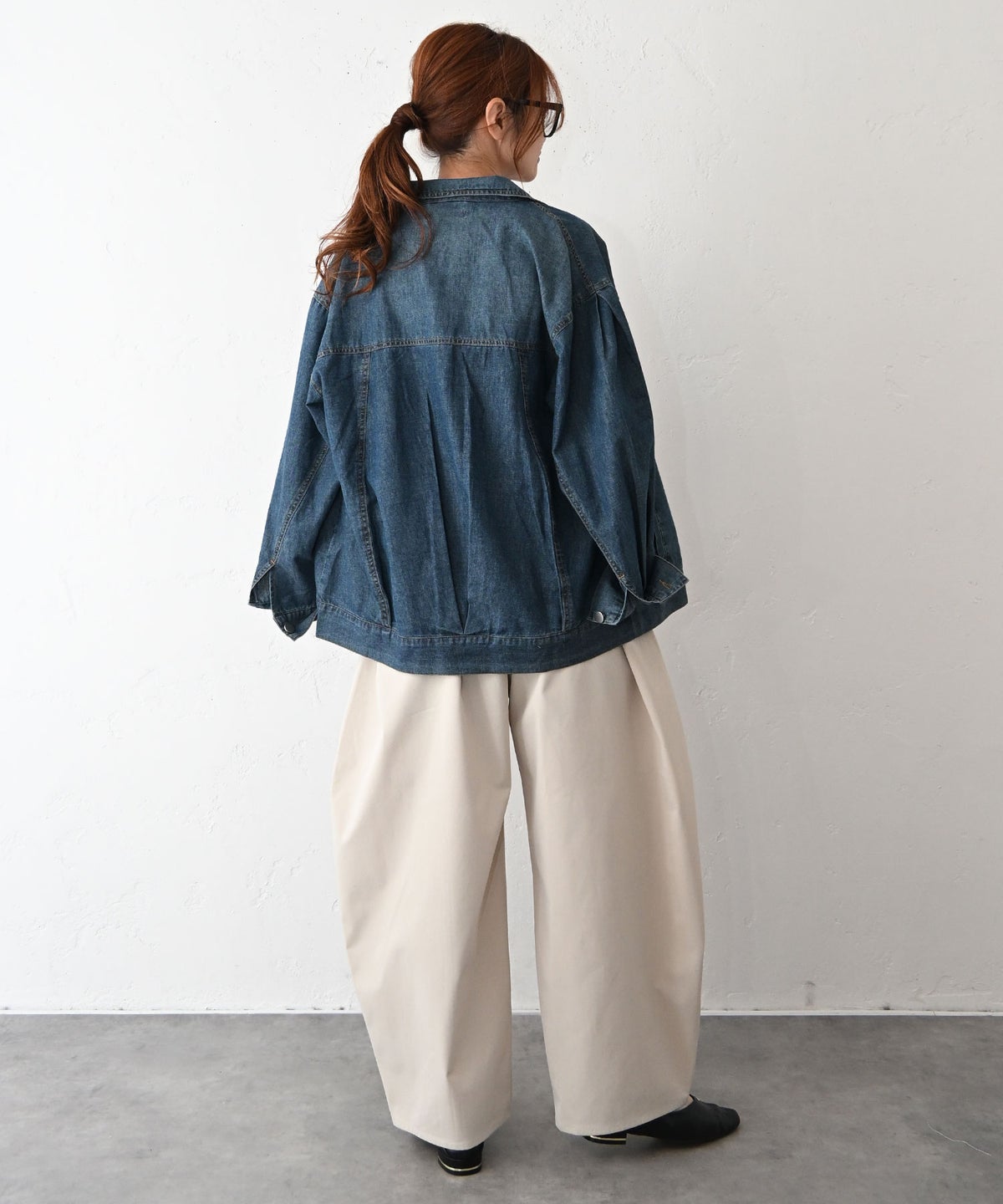 HUMS｜デニムオーバーシャツジャケット [[HUM-085]][C]