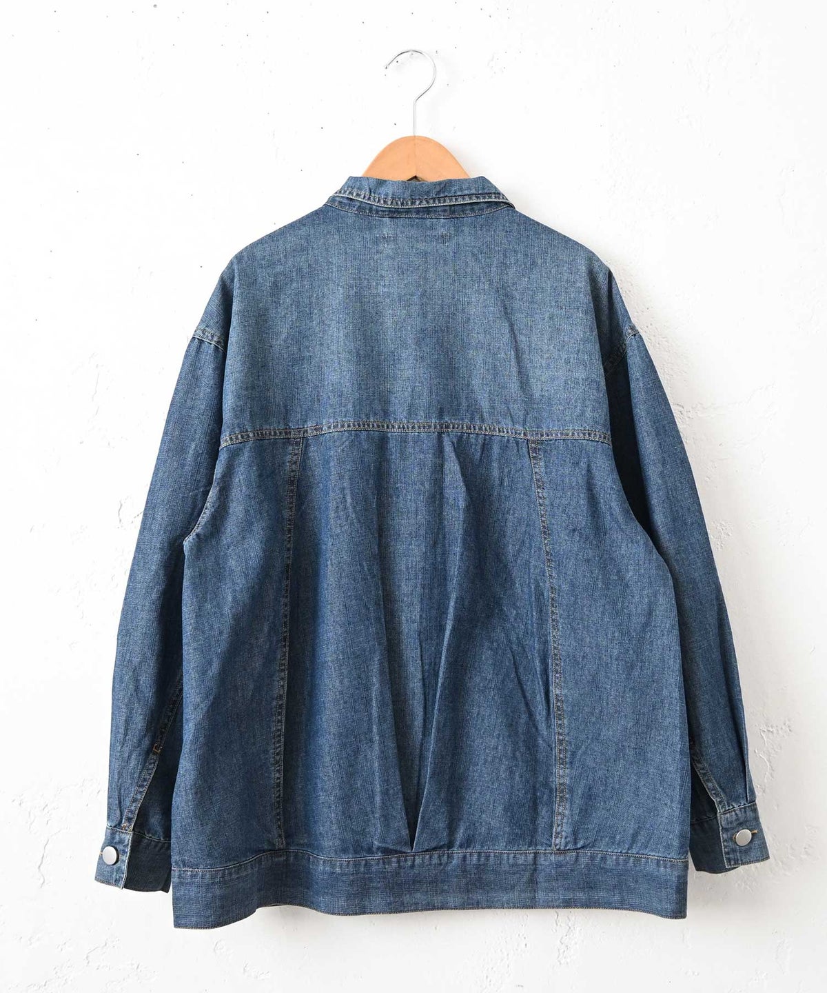HUMS｜デニムオーバーシャツジャケット [[HUM-085]][C]
