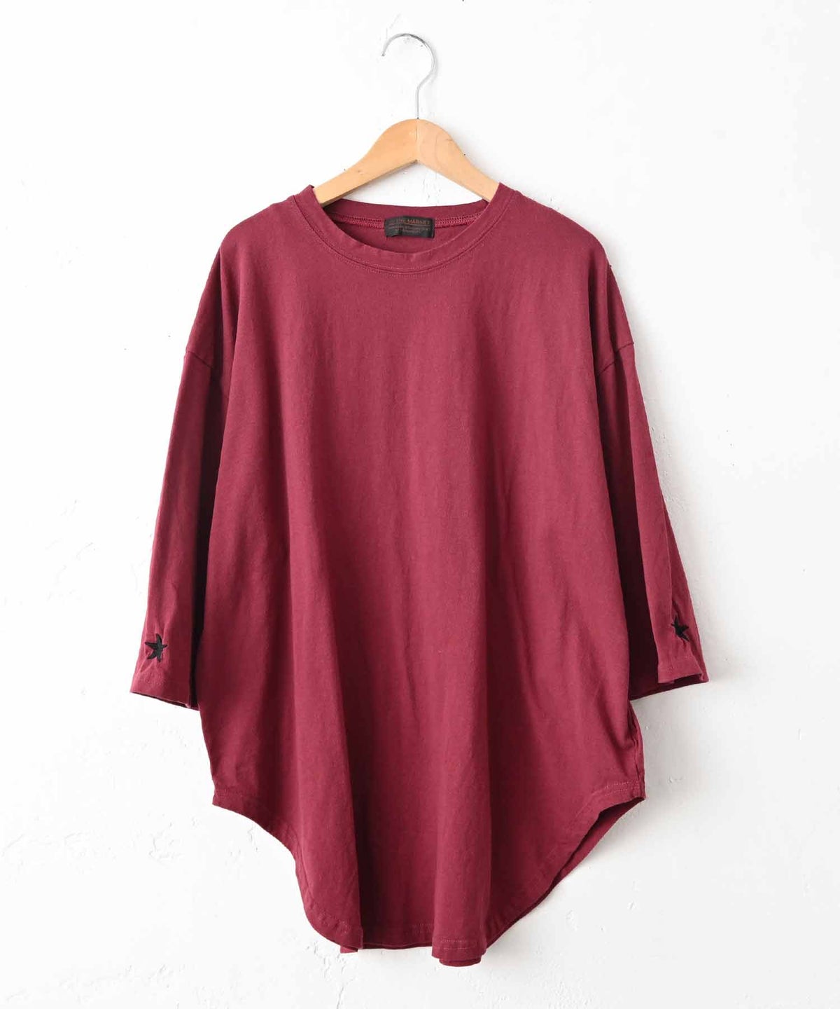 IN THE MARKET｜5分袖オーバーカットソー [[C-2555]][C]