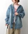 IN THE MARKET｜フーディードッキングデニムジャケット [[C-2506]][C]