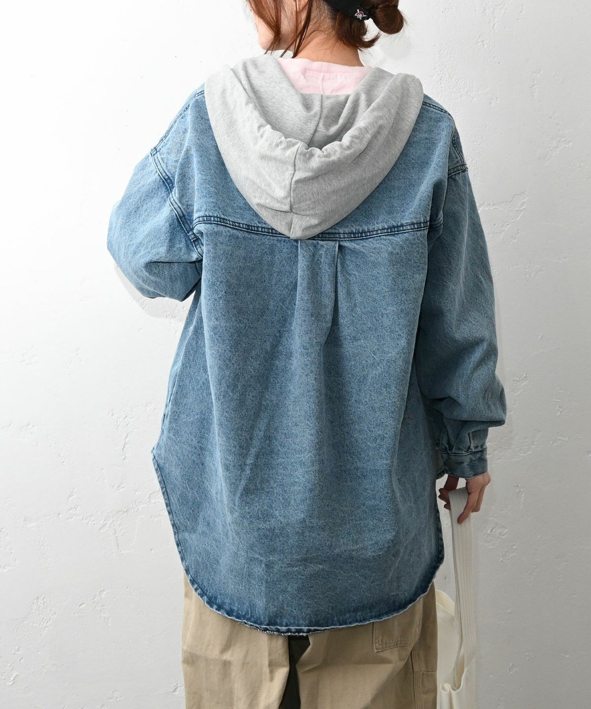 IN THE MARKET｜フーディードッキングデニムジャケット [[C-2506]][C]