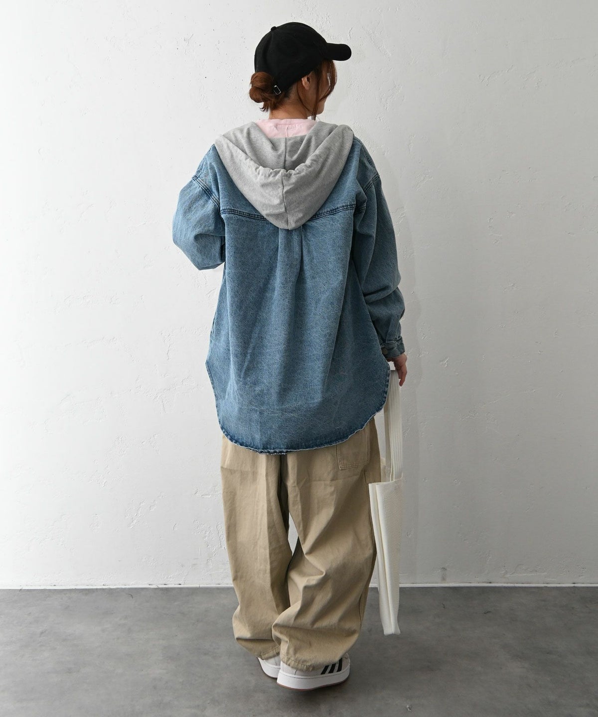 IN THE MARKET｜フーディードッキングデニムジャケット [[C-2506]][C]