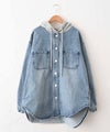 IN THE MARKET｜フーディードッキングデニムジャケット [[C-2506]][C]
