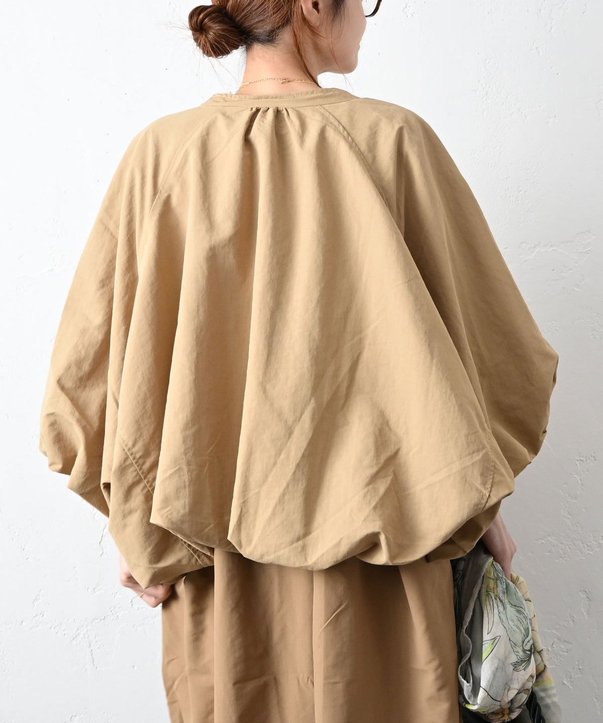 HUMS｜バルーンヘムジップブルゾン [[820452]][C]