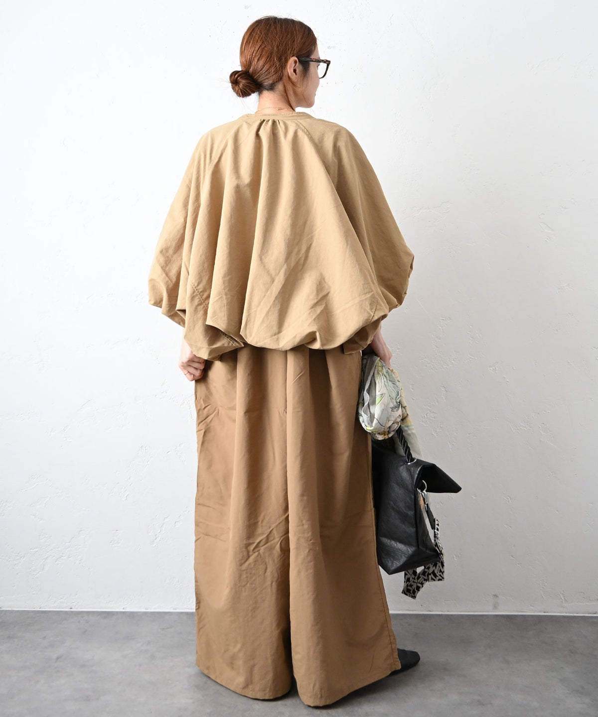 HUMS｜バルーンヘムジップブルゾン [[820452]][C]