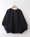  HUMS｜バルーンヘムジップブルゾン [[820452]][C]