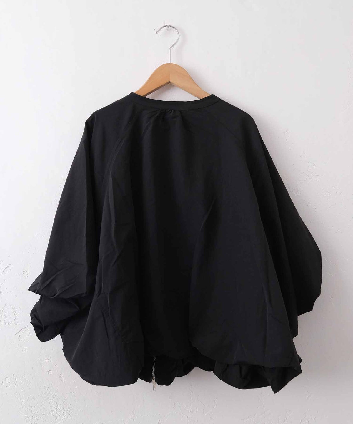  HUMS｜バルーンヘムジップブルゾン [[820452]][C]