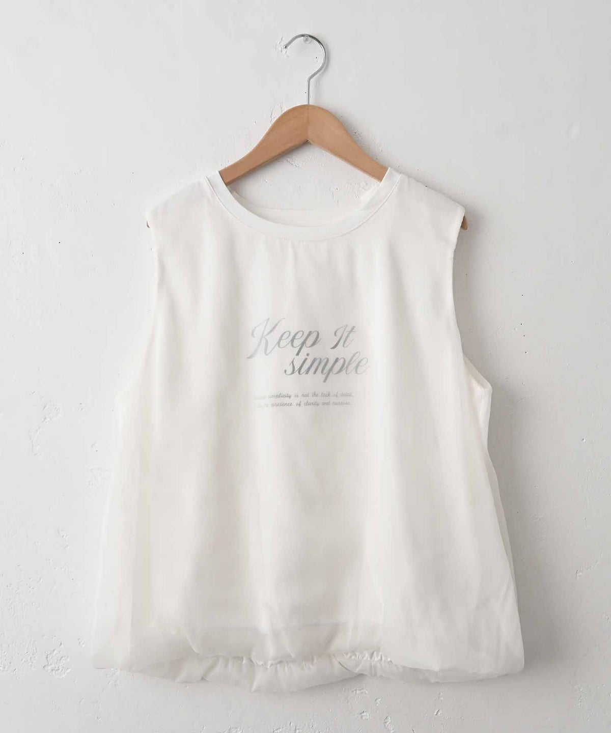  HUMS｜シアードッキングスリーブレスプルオーバー [[CJM-0011]][C]