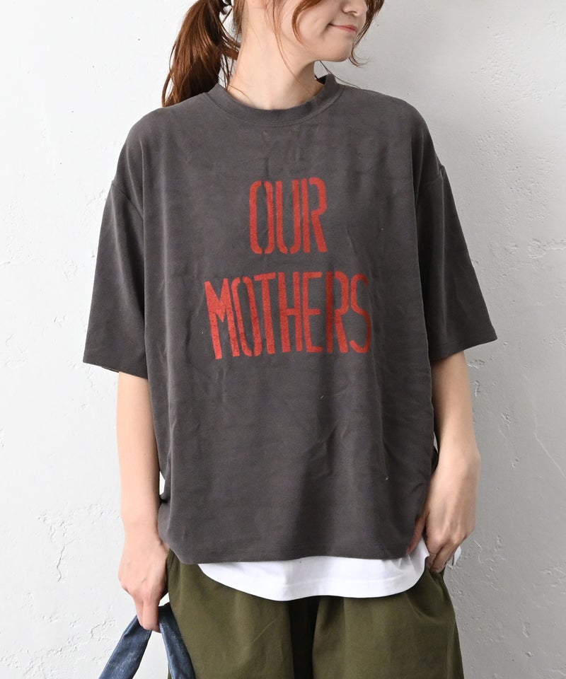 IN THE MARKET｜パイル素材ロゴプリントTシャツ [[C-2563]][C]