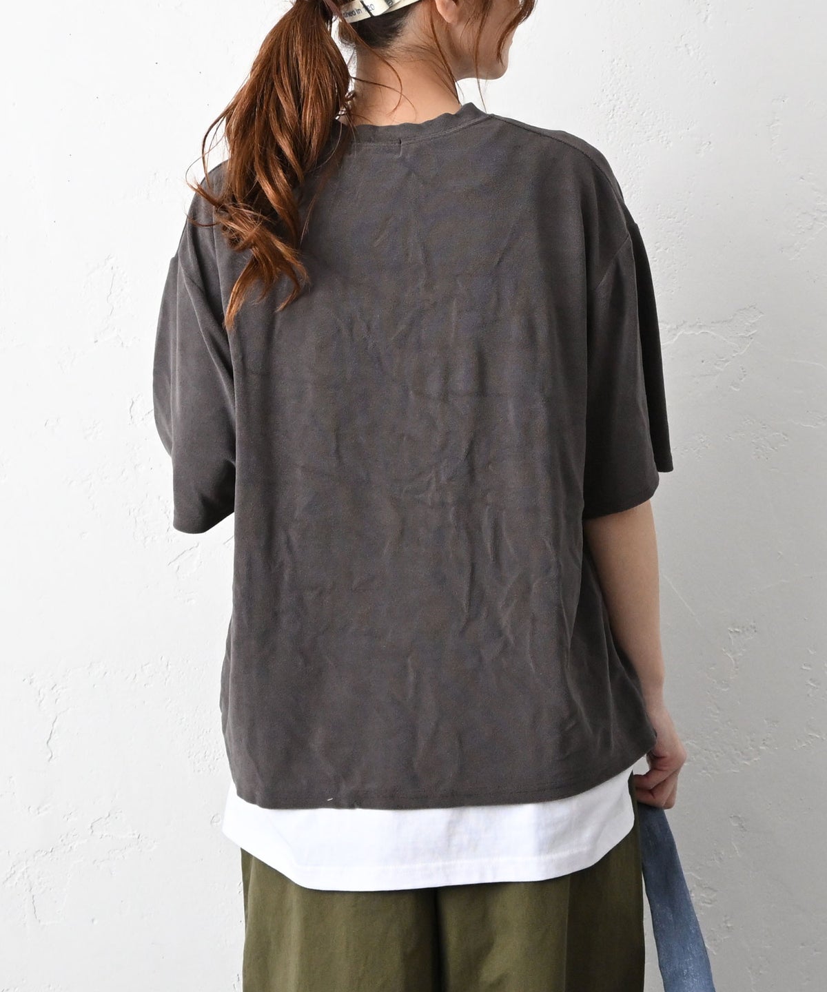 IN THE MARKET｜パイル素材ロゴプリントTシャツ [[C-2563]][C]