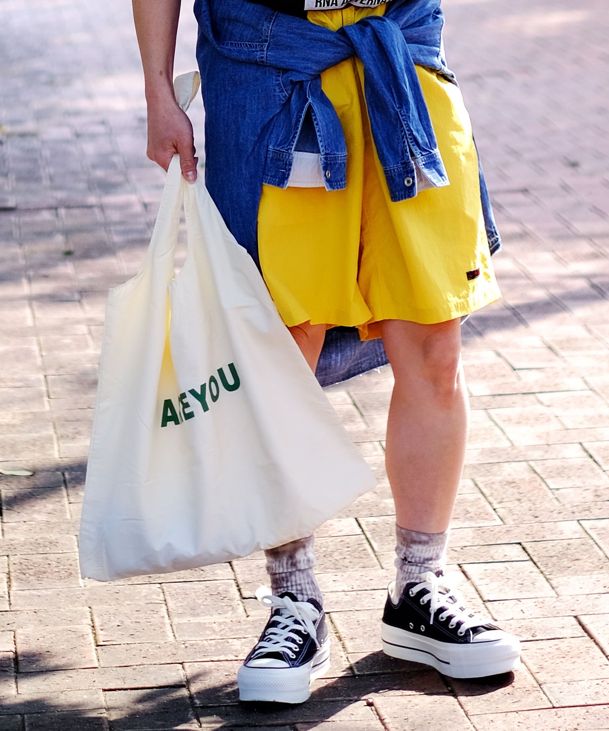  IN THE MARKET｜ロゴプリントナイロンバック [[Z260120]][C]