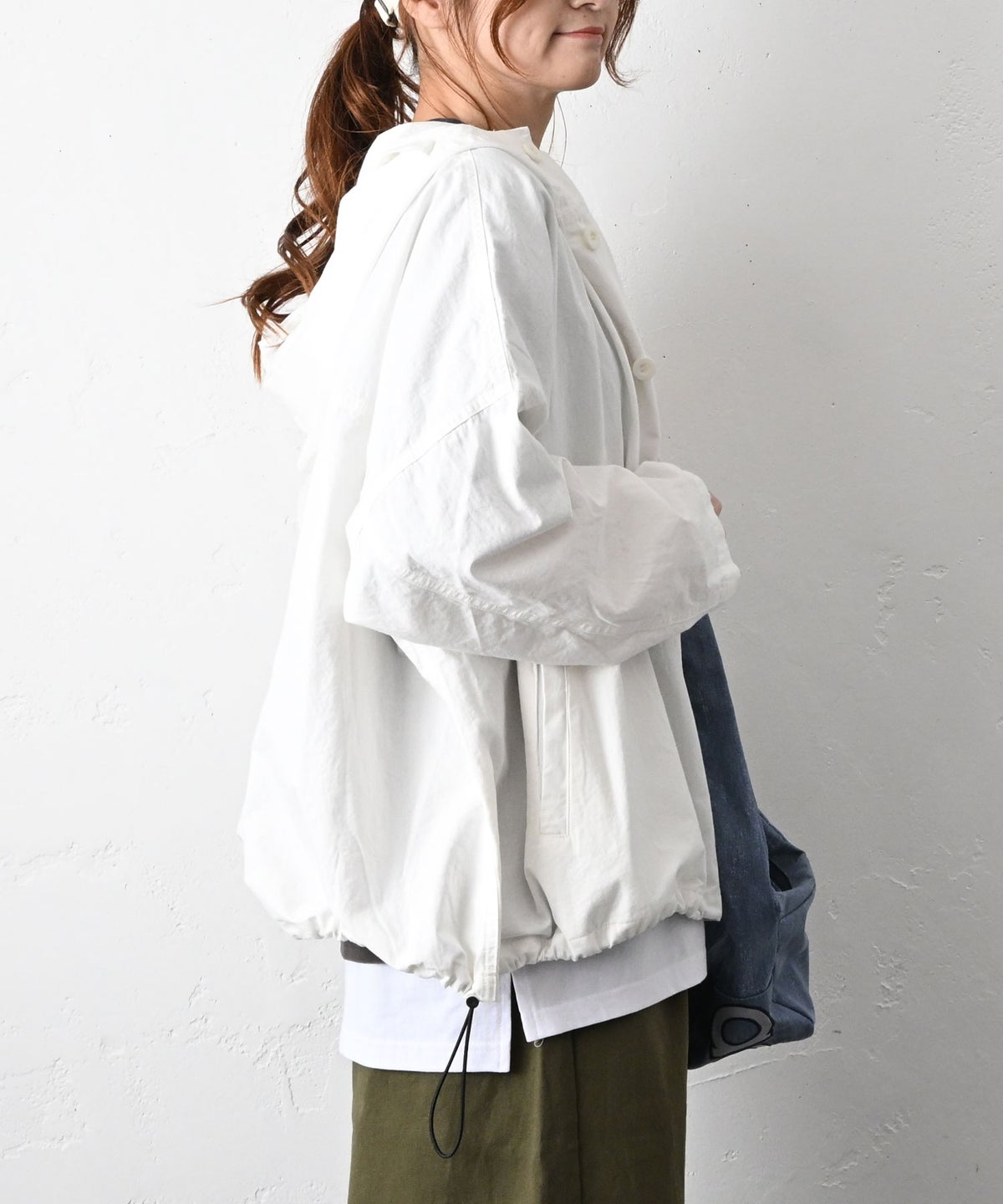 IN THE MARKET｜フード付きライトシャツスター [[C-2540]][C]