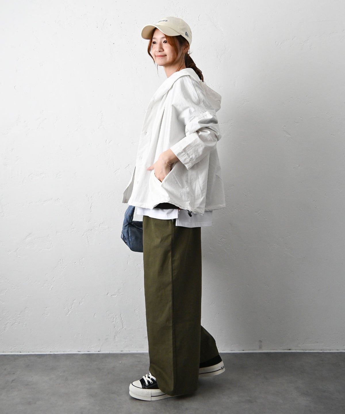 IN THE MARKET｜フード付きライトシャツスター [[C-2540]][C]