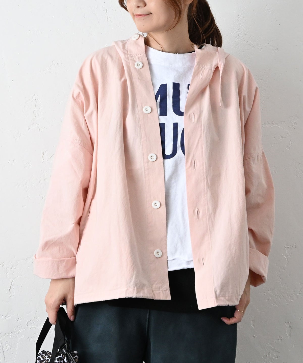 IN THE MARKET｜フード付きライトシャツスター [[C-2540]][C]