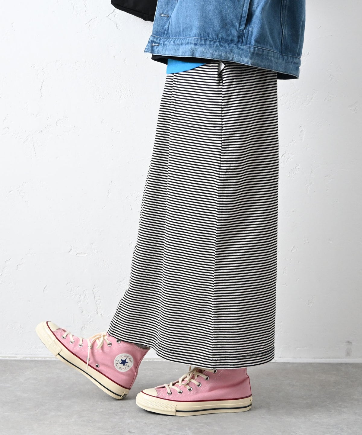 her.｜ボーダータイトスカート [[MA-529002]][C]