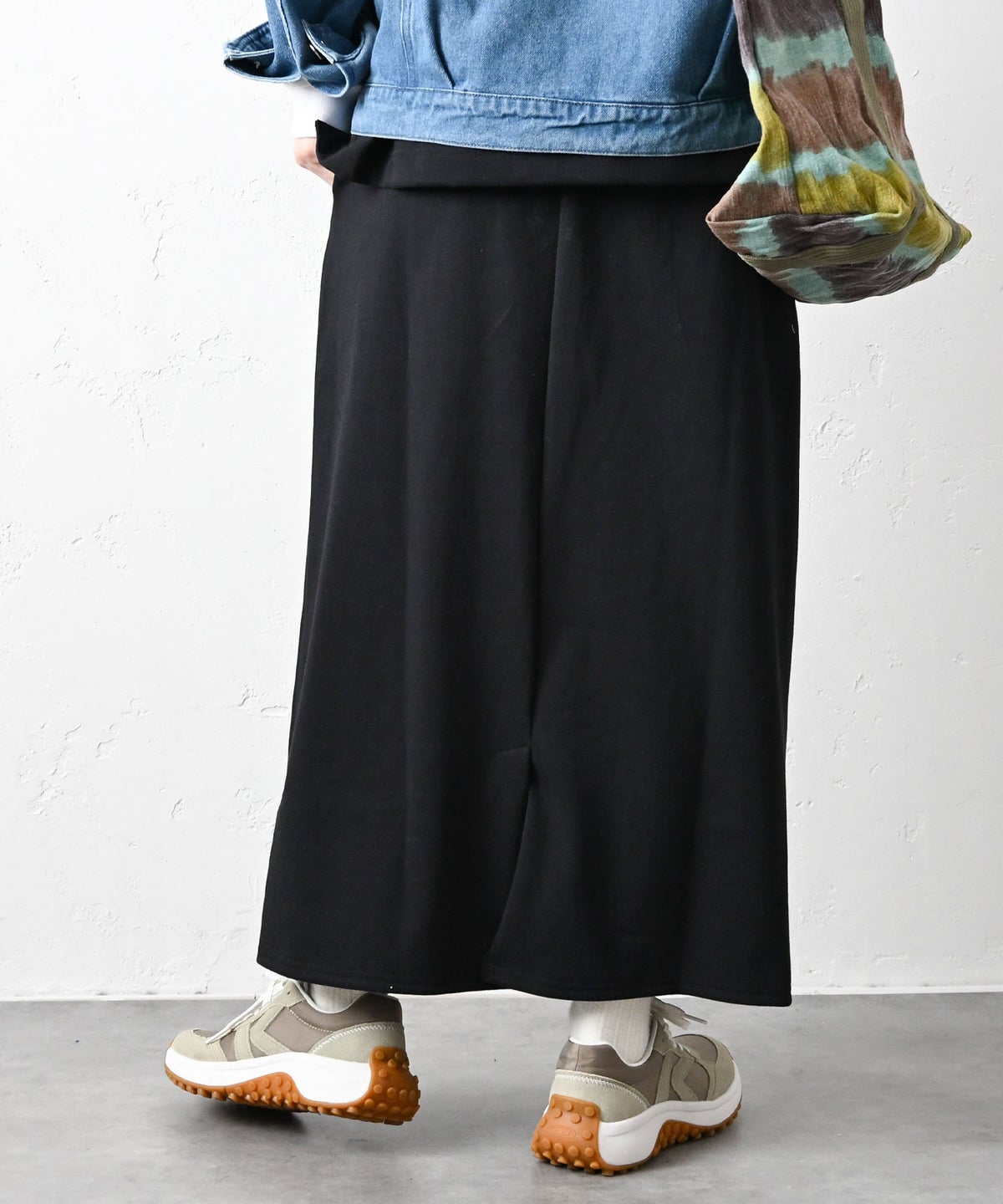 her.｜度詰め天竺カットイージースカート [[131352H]][C]