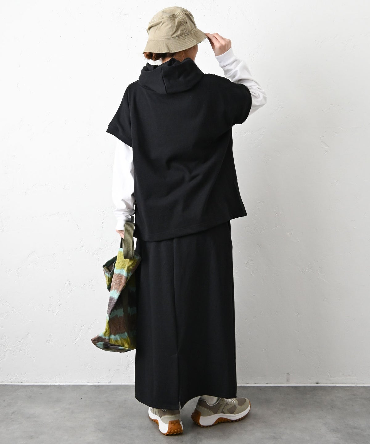 her.｜度詰め天竺カットイージースカート [[131352H]][C]