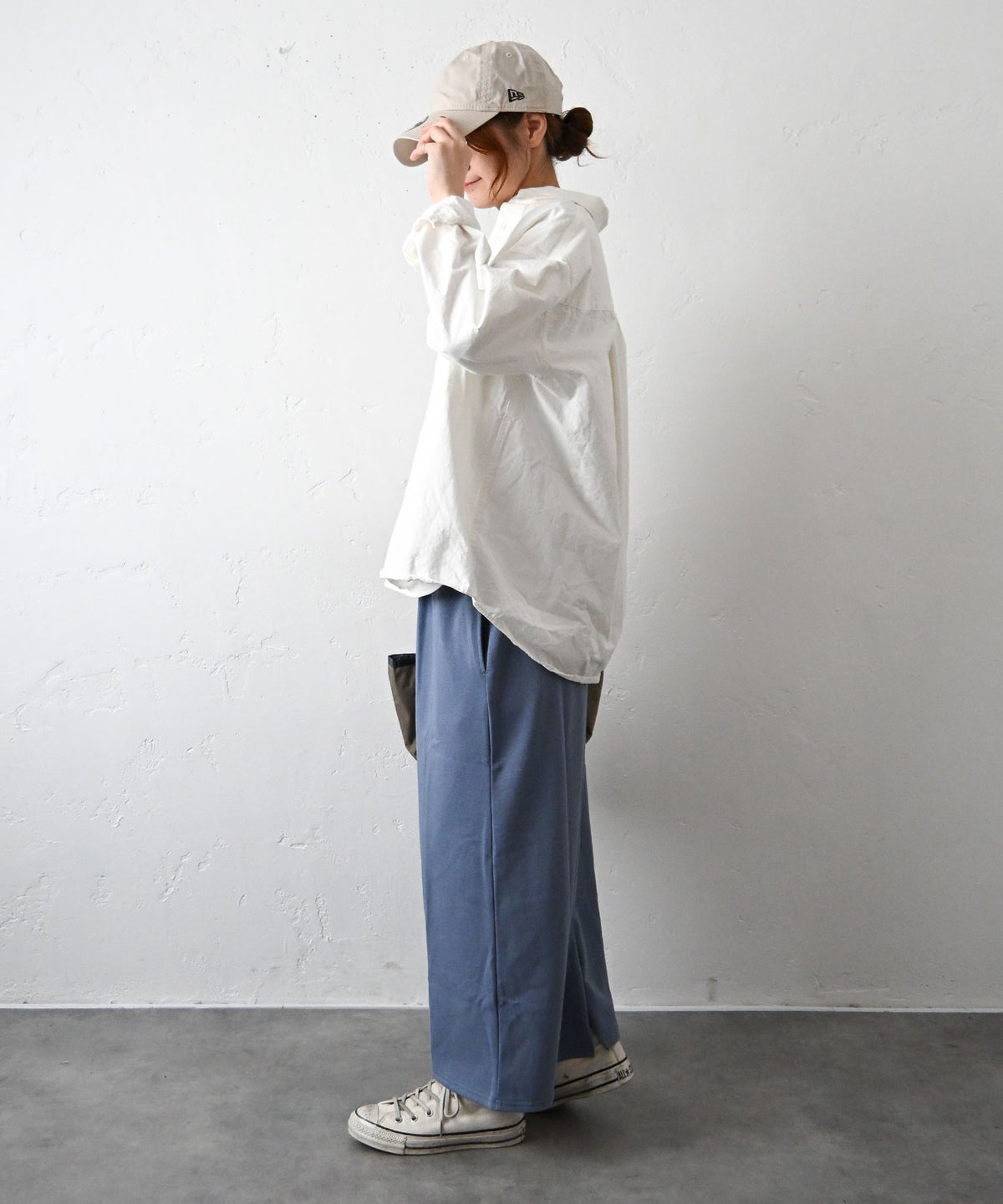 her.｜度詰め天竺カットイージースカート [[131352H]][C]