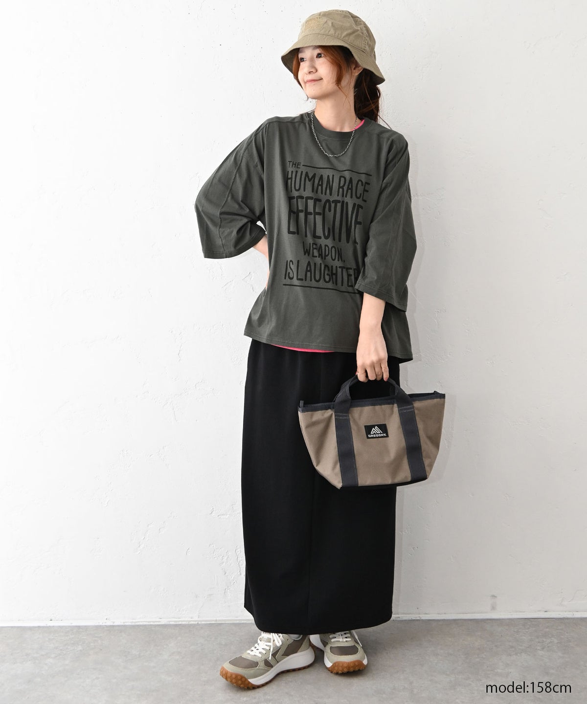 her.｜度詰め天竺カットイージースカート [[131352H]][C]