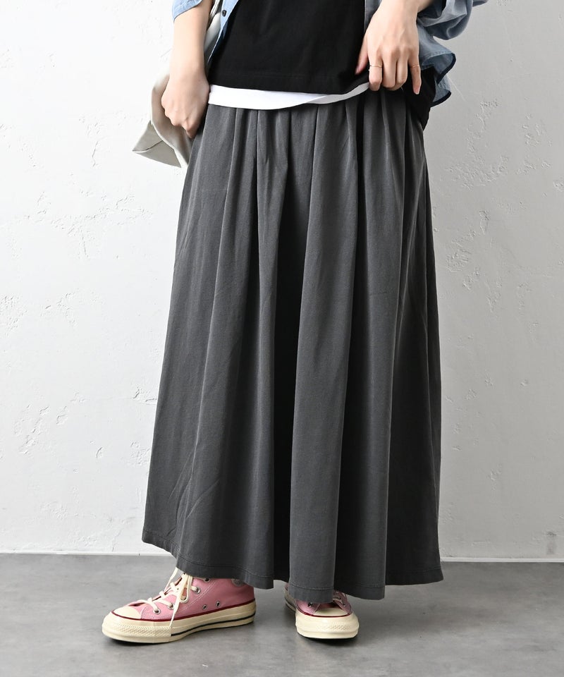 RNA｜ピグメントAラインギャザースカート [[G1106]][C]