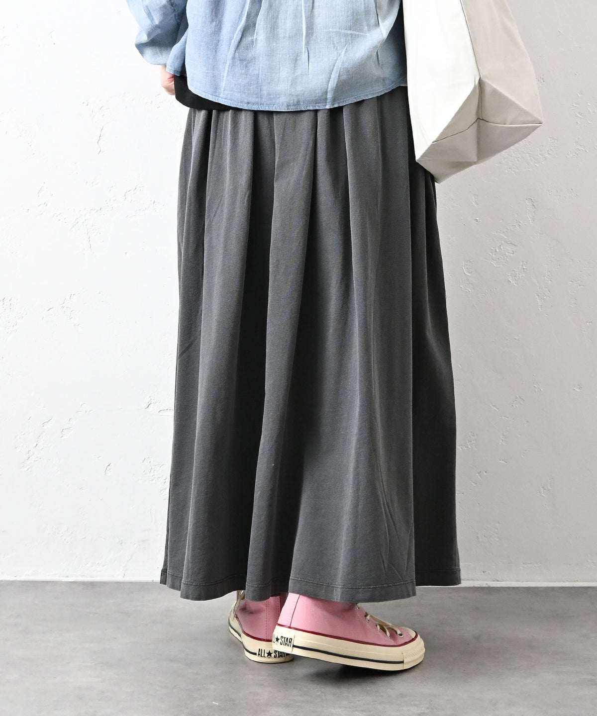 RNA｜ピグメントAラインギャザースカート [[G1106]][C]