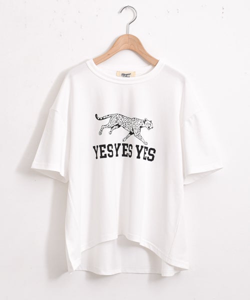 MARGAUX VINTAGE｜YESYESYES Tシャツ [[MG CT-26034-S]][F] | ma28