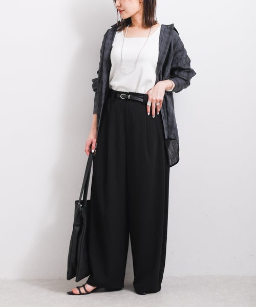 CLOCHE｜スクエアニットタンク [[62285520]][F] | ma28 ONLINE STORE