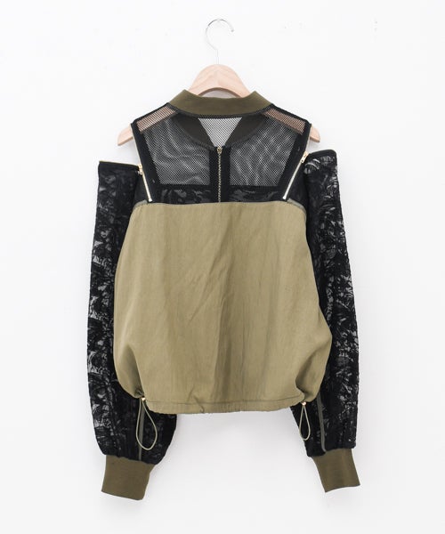 Risley｜レースブルゾン [[R2601-RBZ934]][F] | ma28 ONLINE STORE