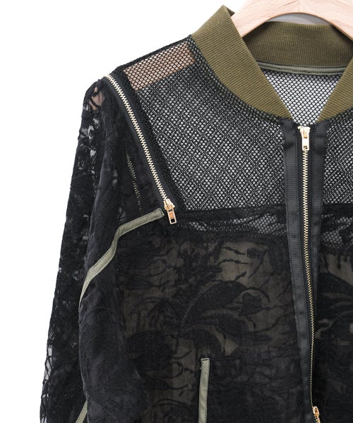 Risley｜レースブルゾン [[R2601-RBZ934]][F] | ma28 ONLINE STORE