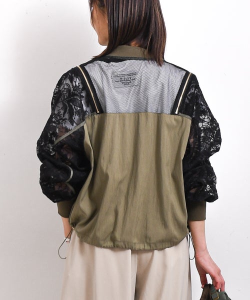 Risley｜レースブルゾン [[R2601-RBZ934]][F] | ma28 ONLINE STORE