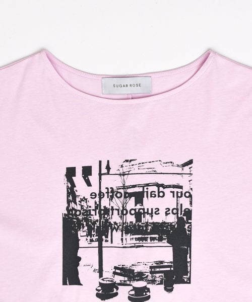SUGAR ROSE｜モノトーンフォトトップス [[269130]][F] | ma28 ONLINE STORE