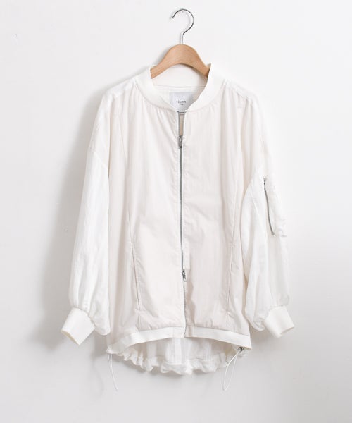 Hymn LIPA｜バックレイヤード風MA-1 [[IZK25119]][F] | ma28 ONLINE STORE