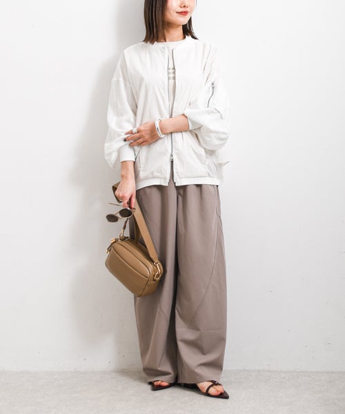 Hymn LIPA｜バックレイヤード風MA-1 [[IZK25119]][F] | ma28 ONLINE STORE