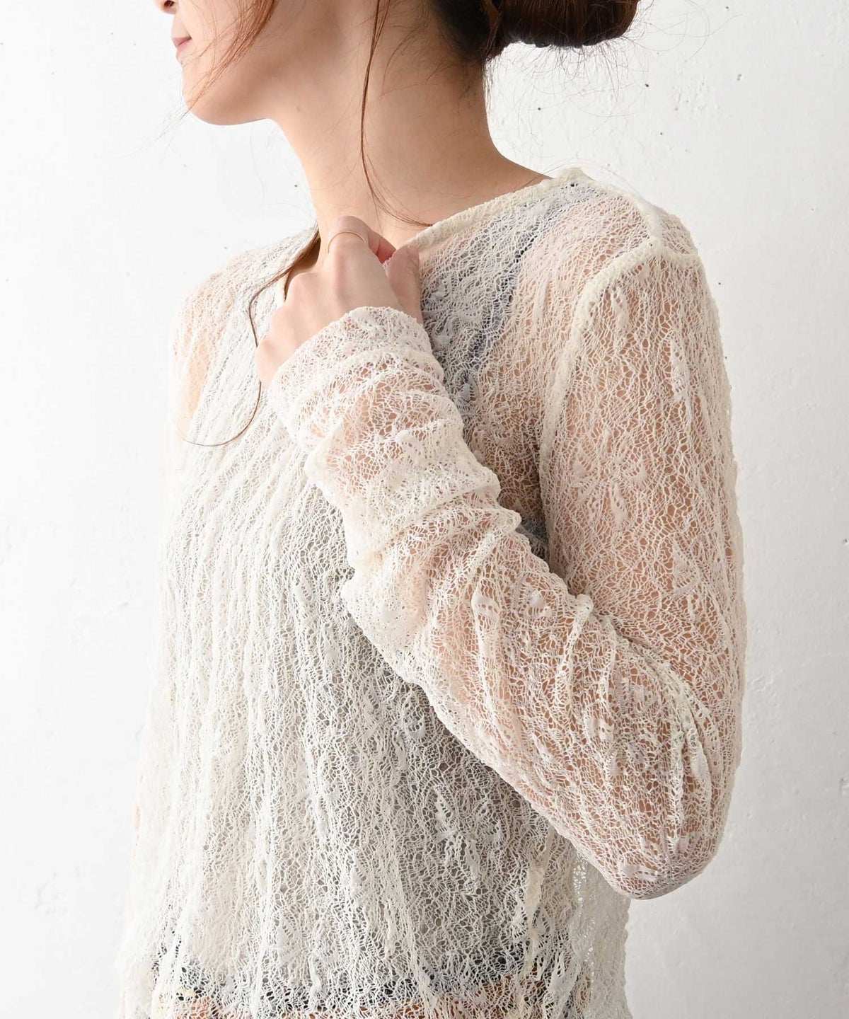 HUMS｜ストレッチレースインナー [[33185A133]][C]