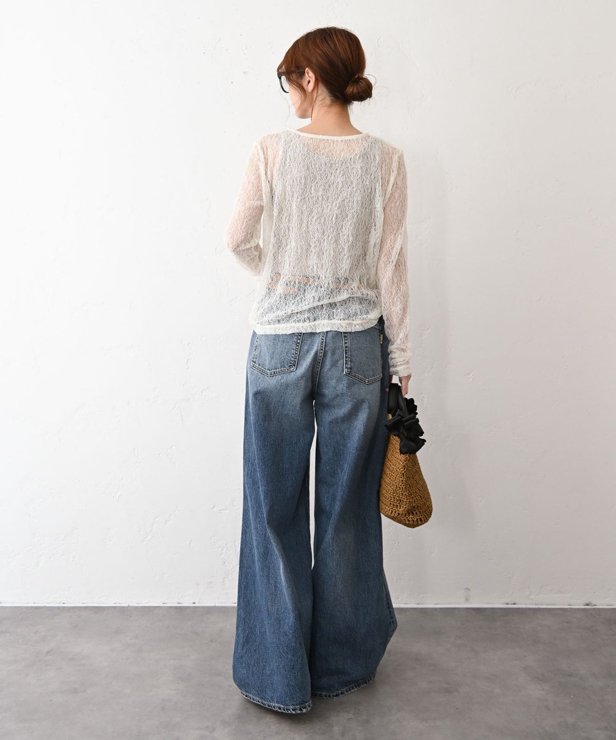 HUMS｜ストレッチレースインナー [[33185A133]][C]