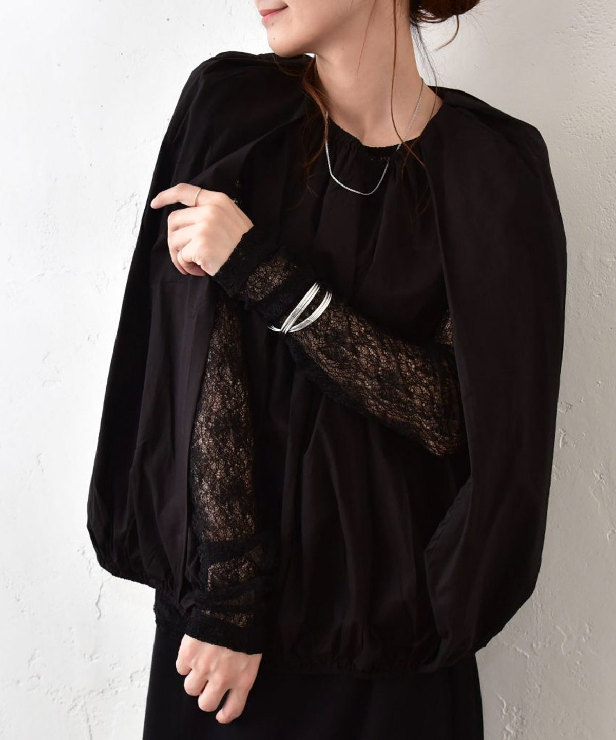  HUMS｜ストレッチレースインナー [[33185A133]][C]