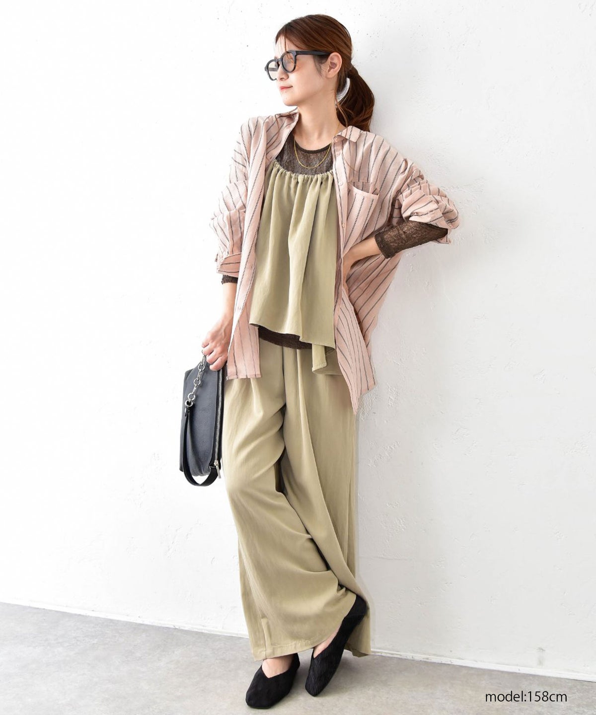  HUMS｜ストレッチレースインナー [[33185A133]][C]