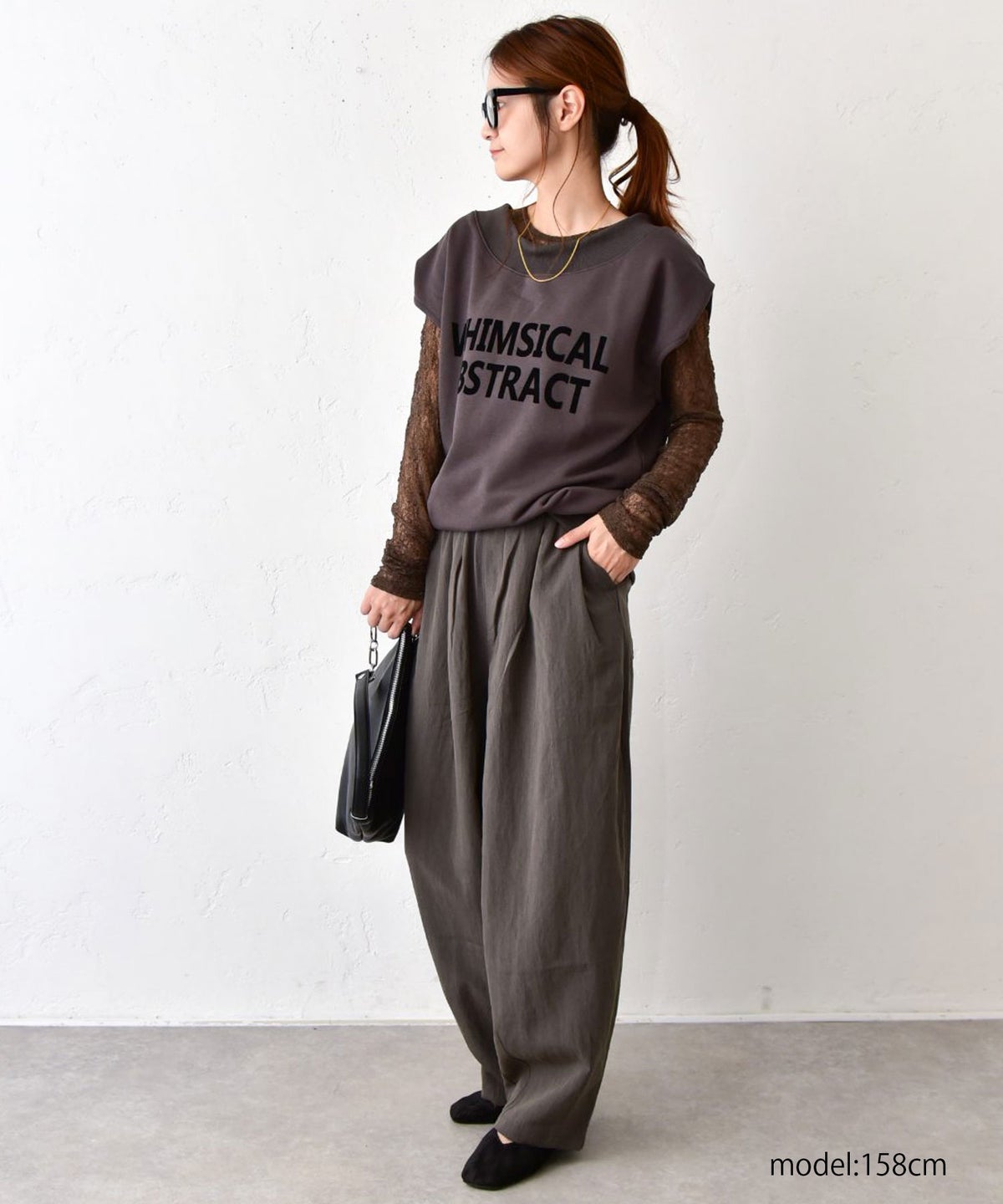  HUMS｜ストレッチレースインナー [[33185A133]][C]