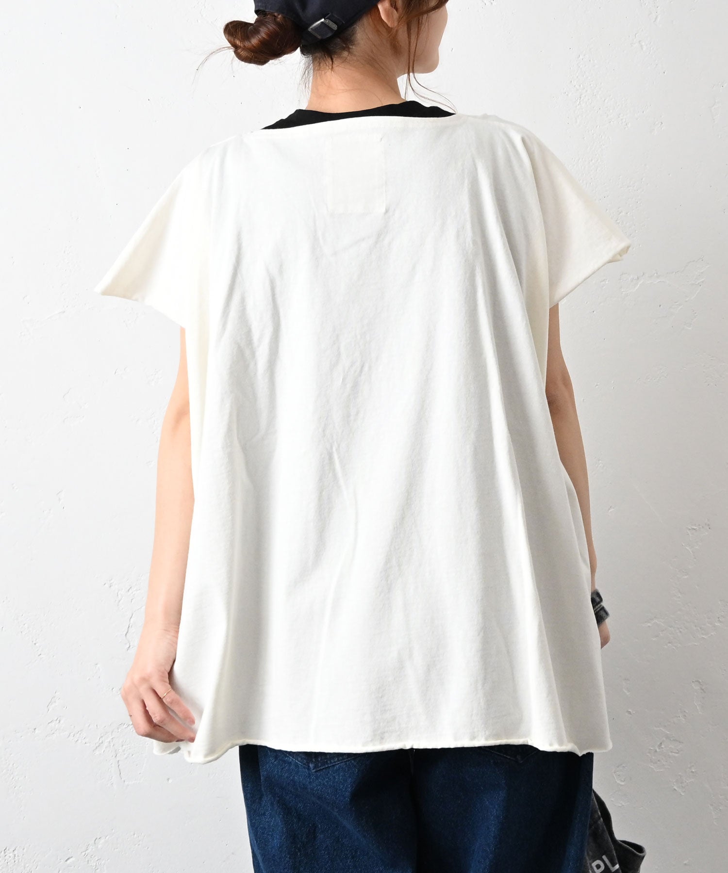 GO TO HOLLYWOOD｜天竺ヘンケイワイドTシャツ [[32620410]][C] | ma28