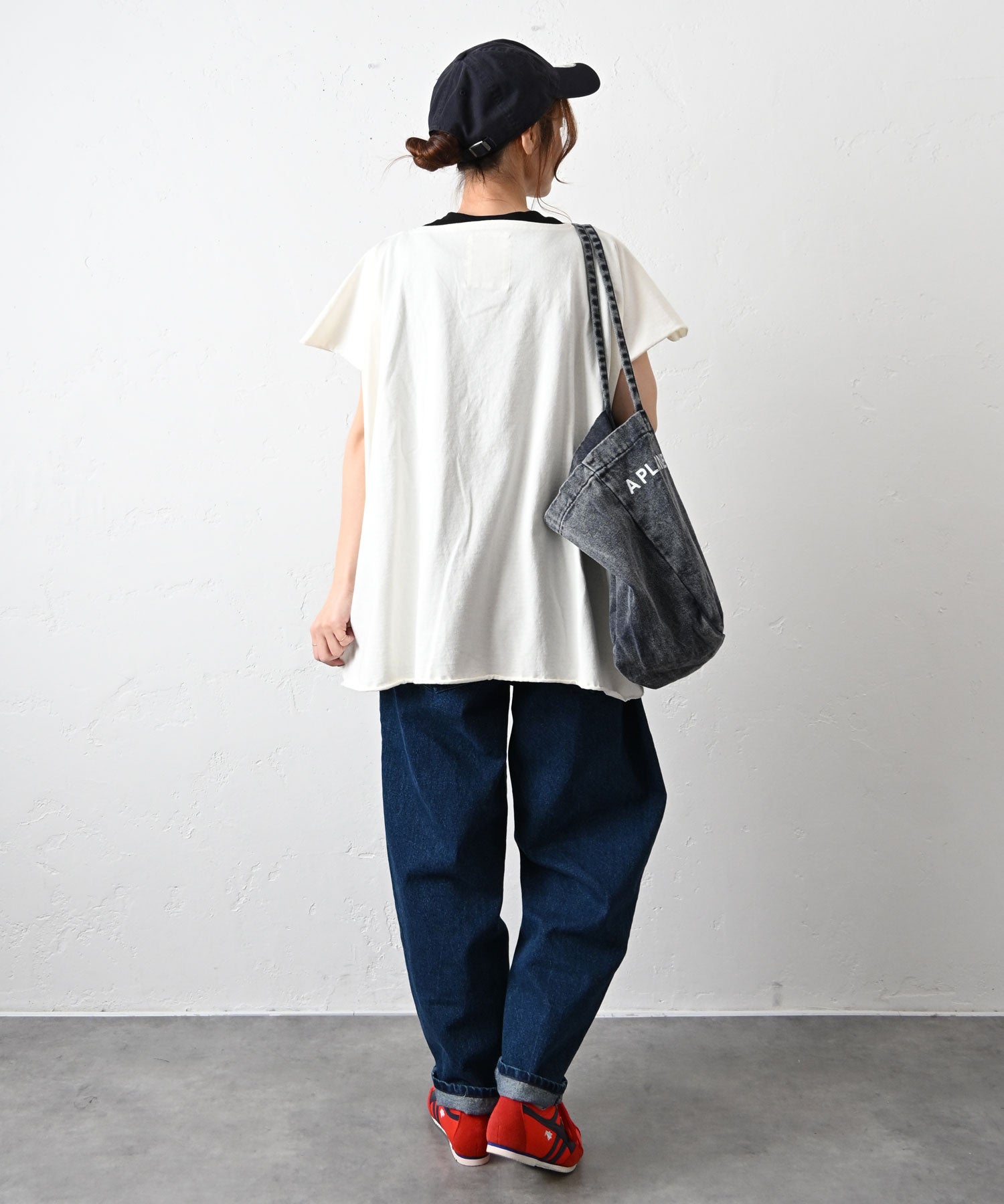GO TO HOLLYWOOD｜天竺ヘンケイワイドTシャツ [[32620410]][C] | ma28