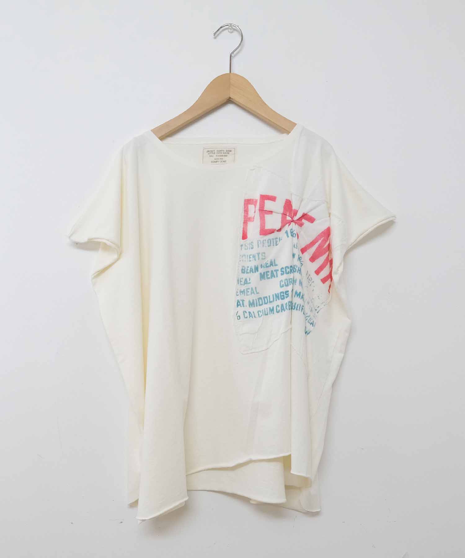 GO TO HOLLYWOOD｜天竺ヘンケイワイドTシャツ [[32620410]][C] | ma28