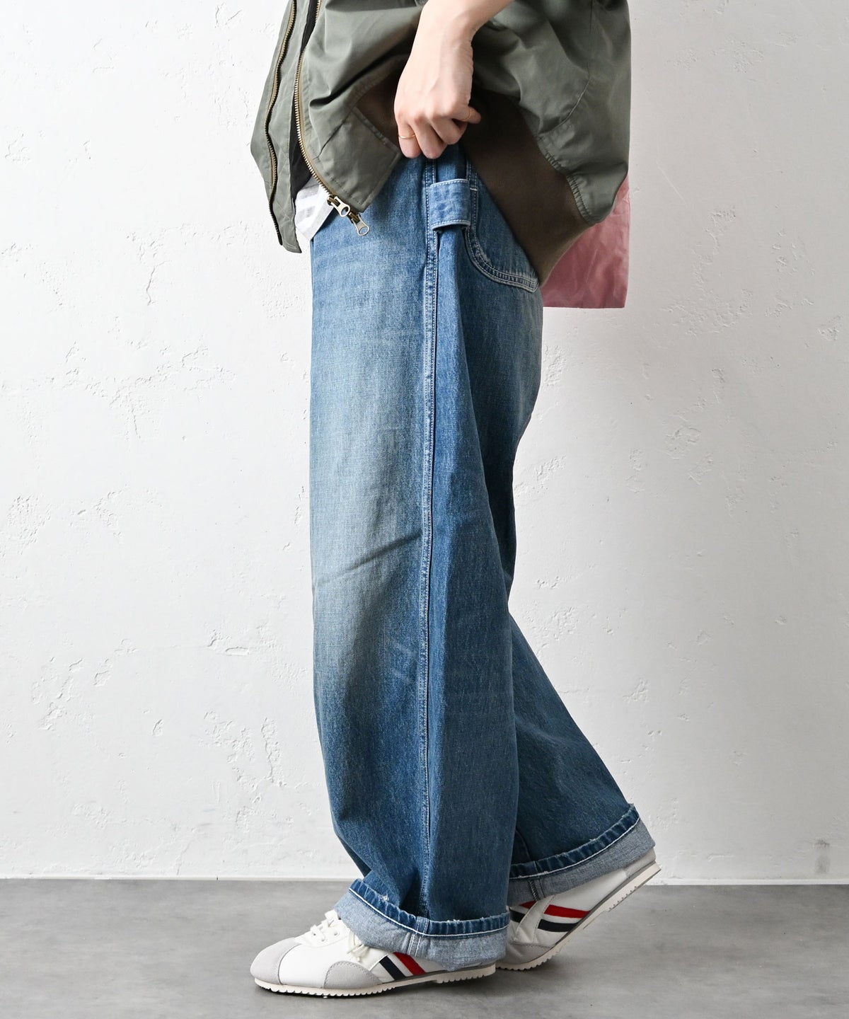 RNA｜ルーズストレートデニム(USED） [[R4445-USED]][C]