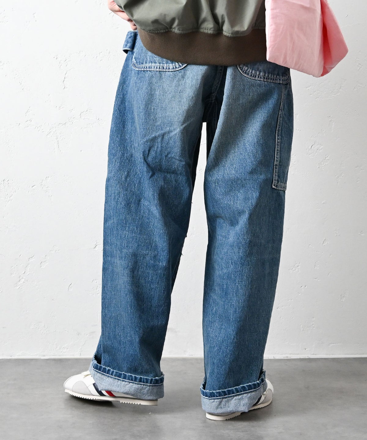 RNA｜ルーズストレートデニム(USED） [[R4445-USED]][C]