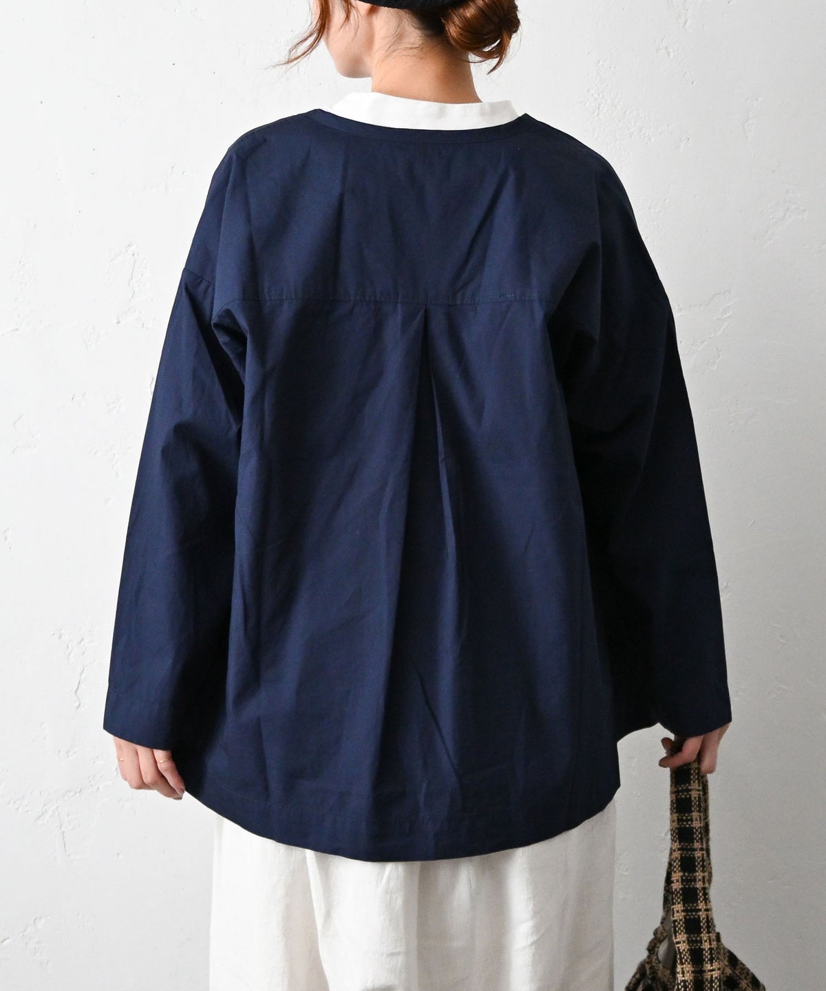 hagumu｜クルーネックシャツジャケット [[hag-189]][C]