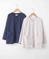 hagumu｜クルーネックシャツジャケット [[hag-189]][C]